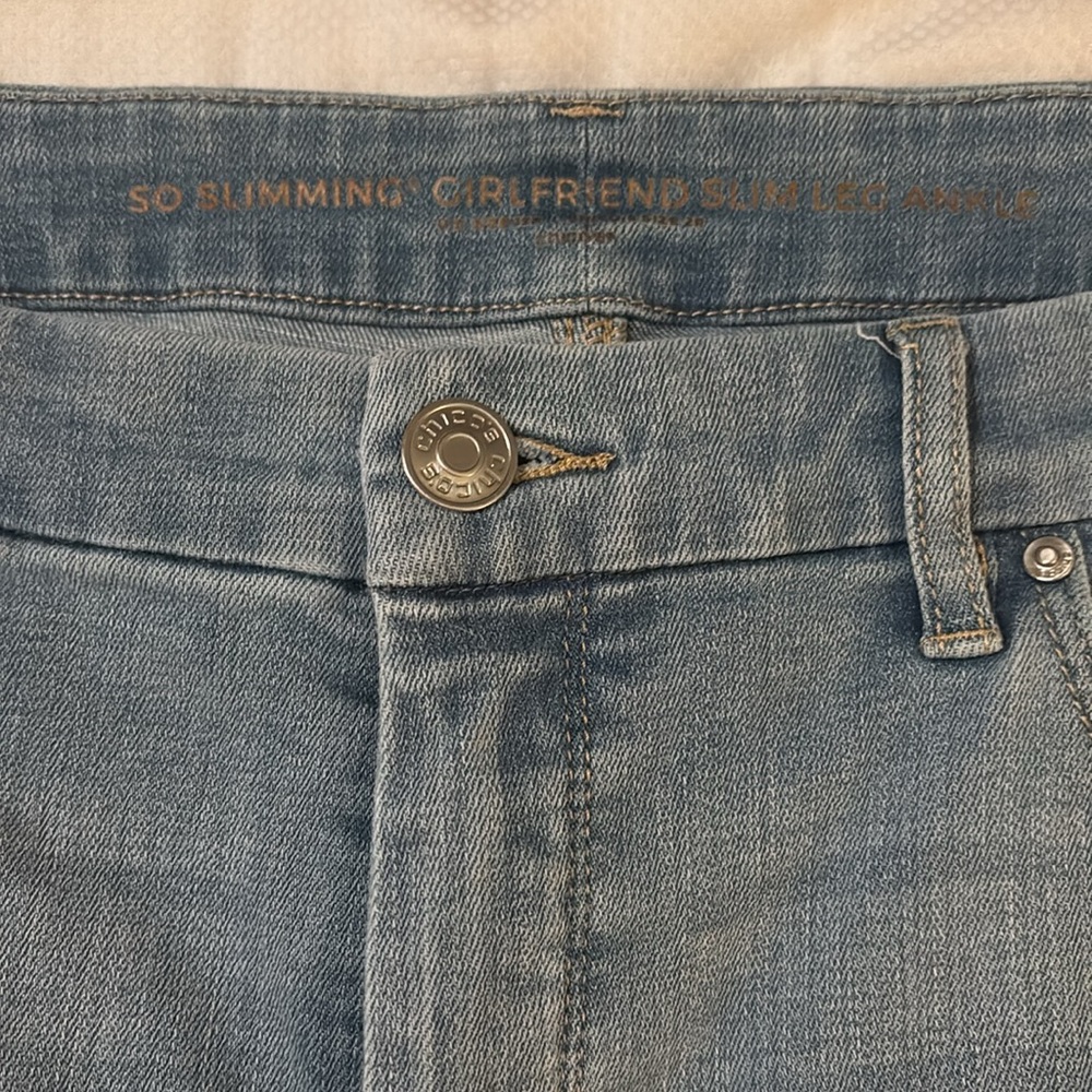 NWOT Chicos Jeans Size 12 R - Picture 2 of 8